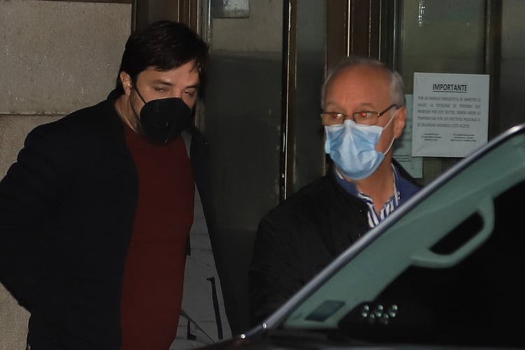 Daniel Gollán (derecha), ministro de Salud bonaerense, y su vice, Nicolás Kreplak.