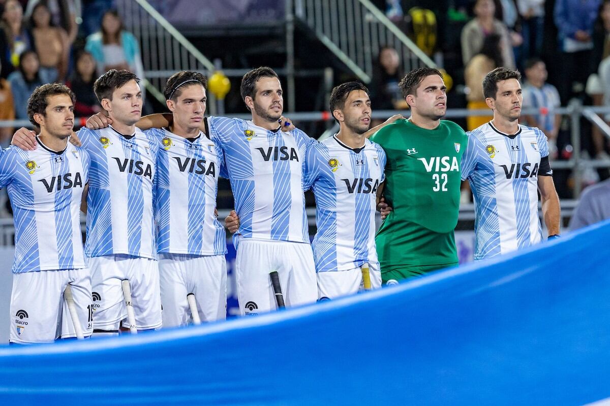 Los Lones, el equipo argentino de Hockey. Imagen: @ArgFieldHockey