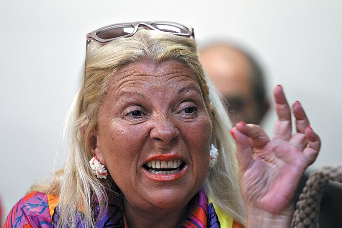 Carrió volvió a la carga por el caso Odebrecht.