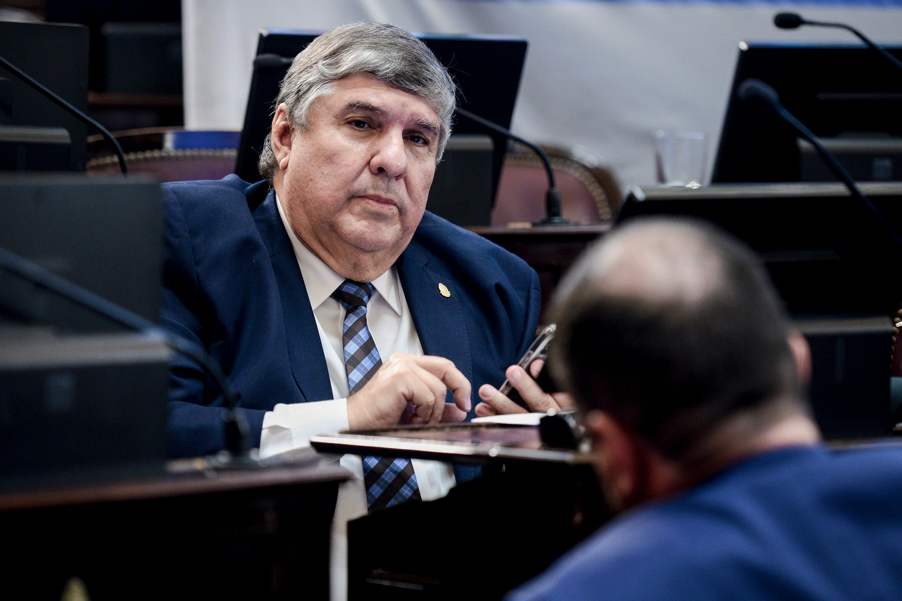 Mayans fue el encargado de cerrar el debate por el oficialismo.