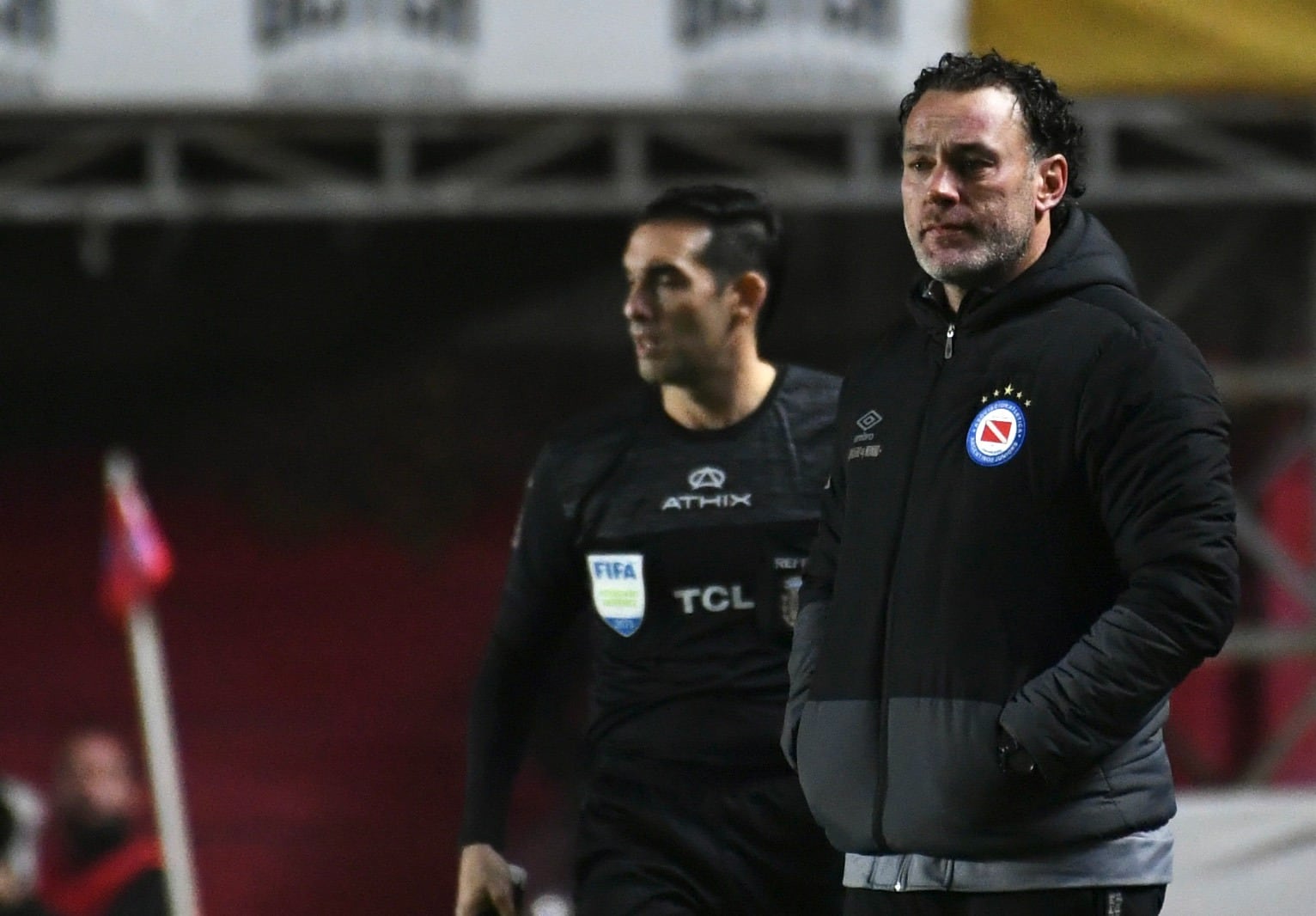 Gabriel Milito, DT de Argentinos Juniors.