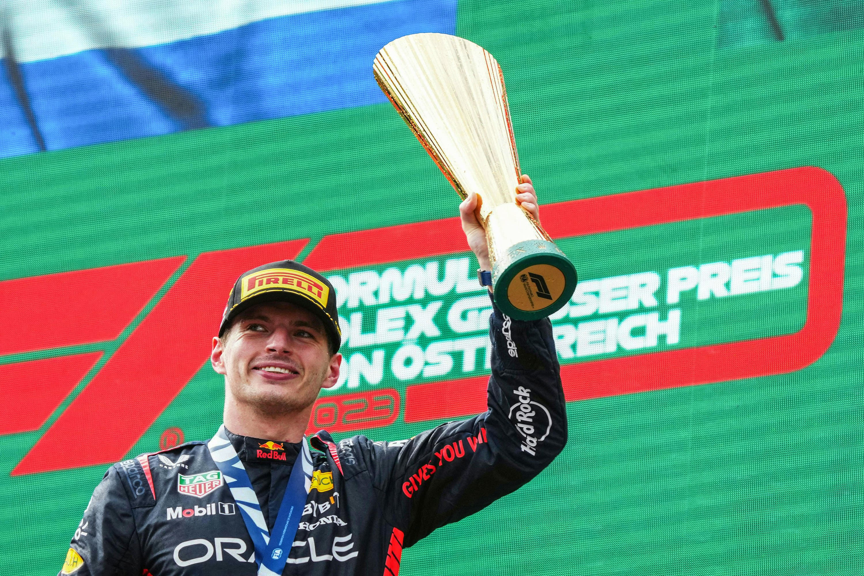 Max Verstappen, ganador en el GP de Australia.