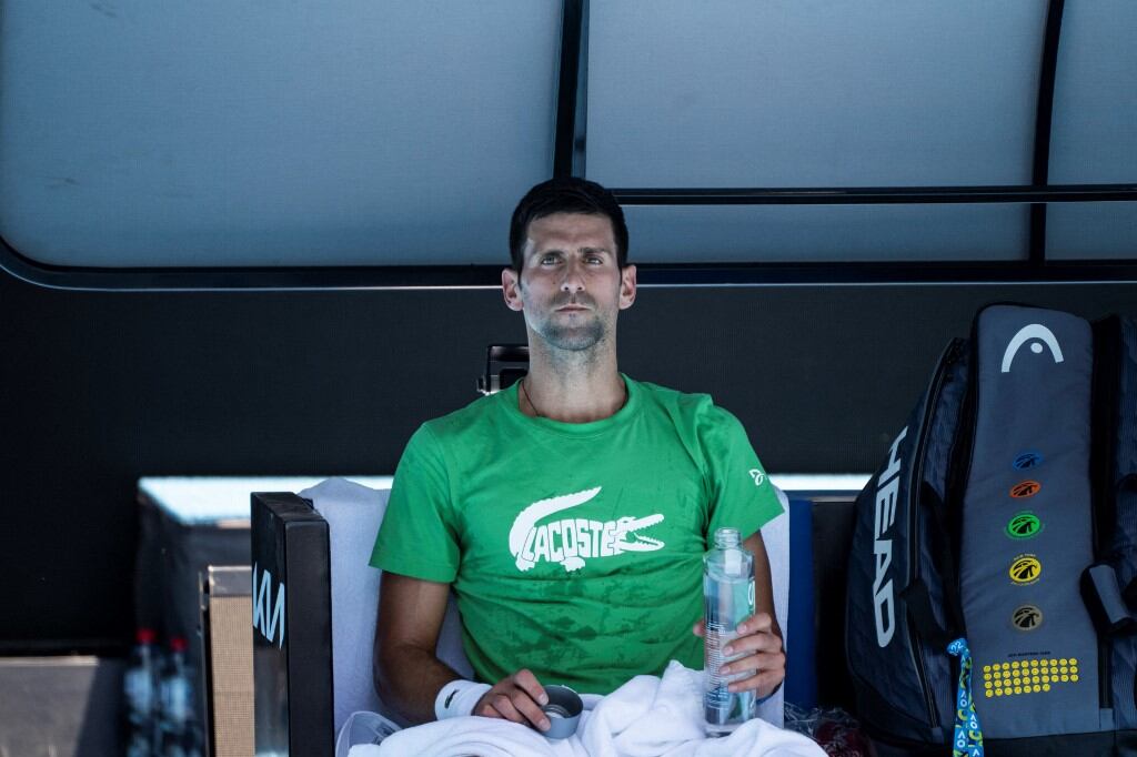 "Trato de estar en sintonía con mi cuerpo todo lo que puedo", argumentó Djokovic sobre su decisión de no vacunarse contra el coronavirus.
