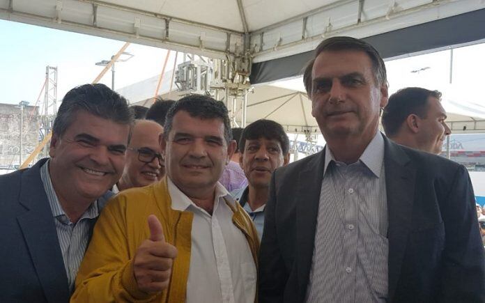 Alfredo Olmedo, de visita en Brasil