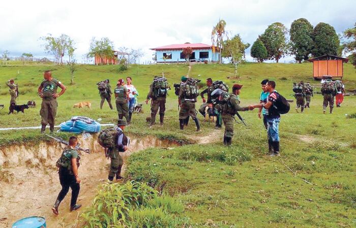 El Bloque Sur de las FARC avanzó hacia los sitios de concentración en el Putumayo.