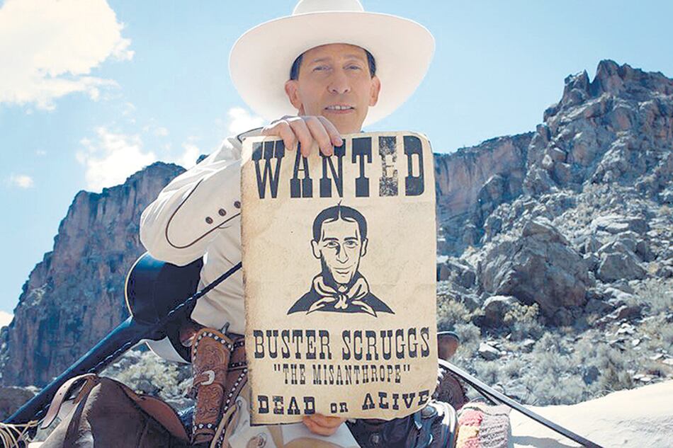 The Ballad of Buster Scruggs, de los Coen, se verá en Venecia.