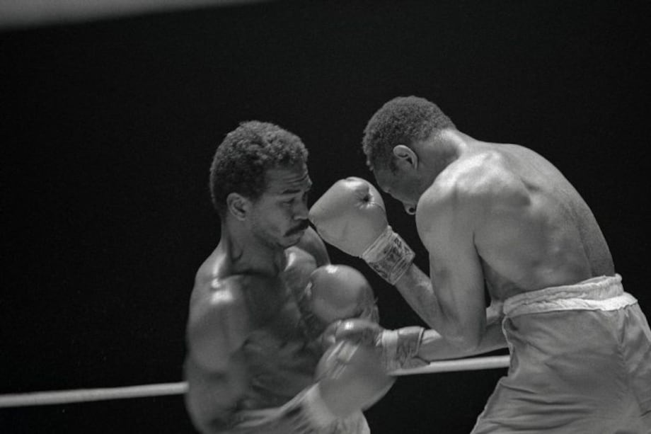 Nápoles en uno de sus combates de la década del '70.