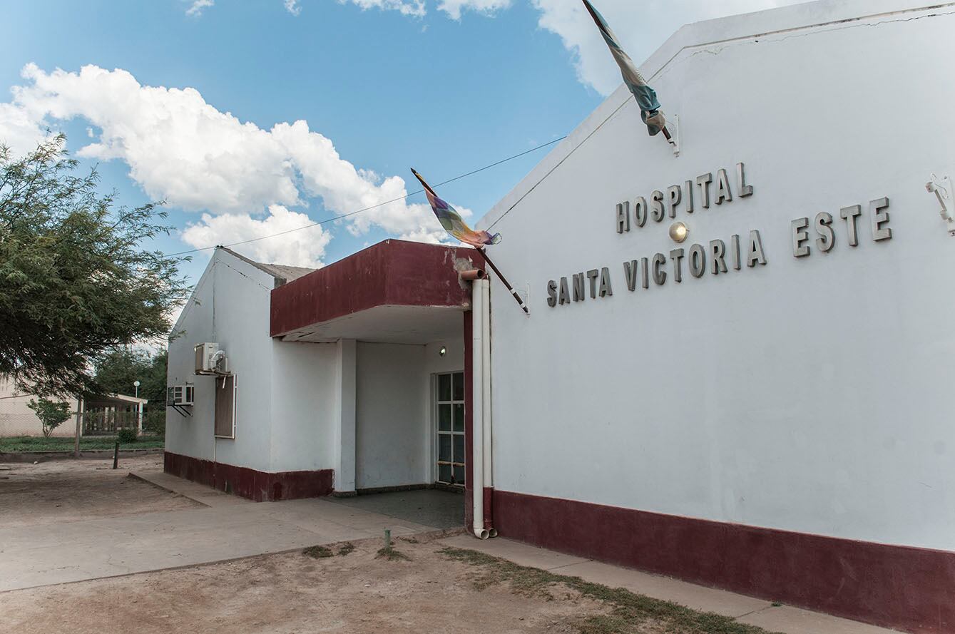 La niña llegó a ser atendida en el hospital de Santa Victoria Este