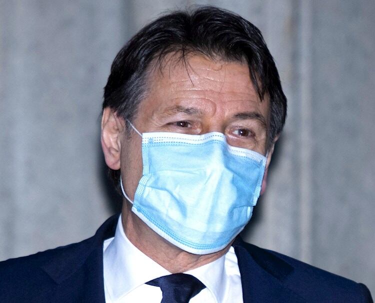 Giuseppe Conte, primer ministro de Italia. 