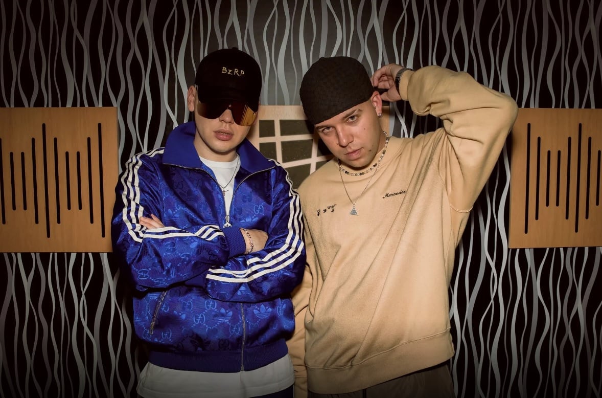 Bizarrap, junto al cantante español Quevedo, son dueños de la sesión más escuchada.