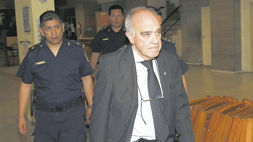 Luis Carzoglio, el juez suspendido en sus funciones desde diciembre. “Primero quiero ver el expediente”, dijo.
