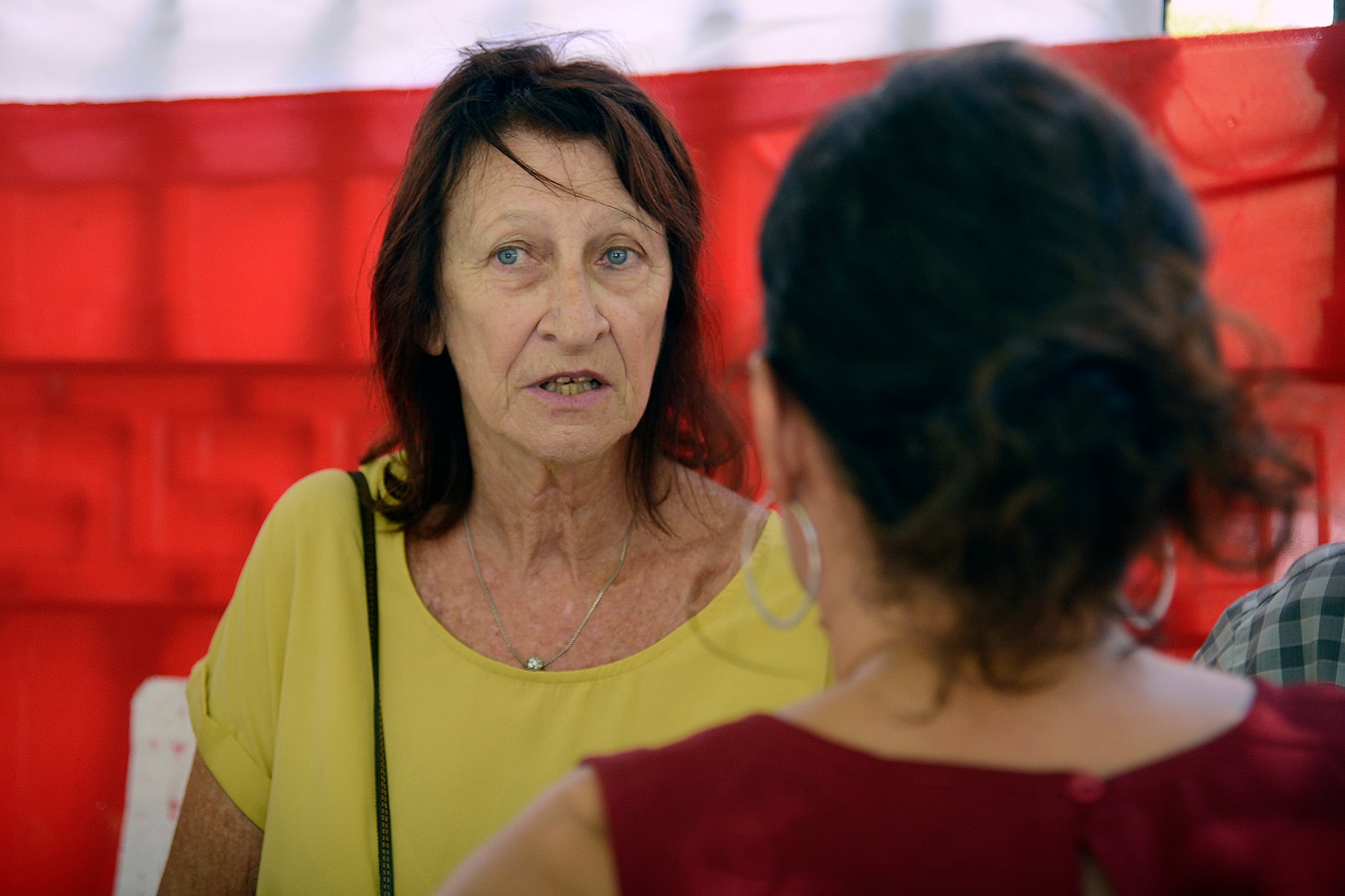 María Elena Albaiceta, que era profesora en el secundario recordó la intervención de Telmo Ibarra.