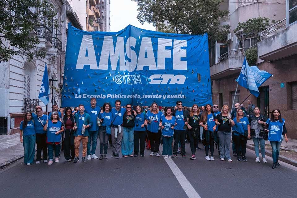 La nueva conducción de Amsafé Rosario reclamará en la Caja de Jubilaciones y en Iapos.