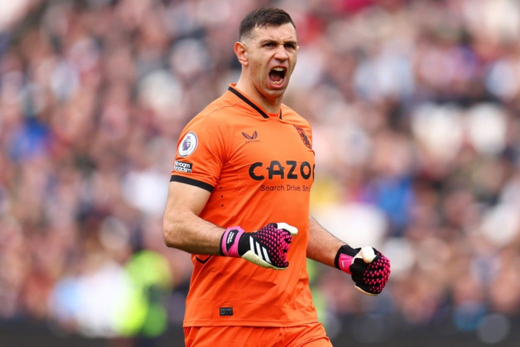 Dibu Martínez, arquero de la Selección.