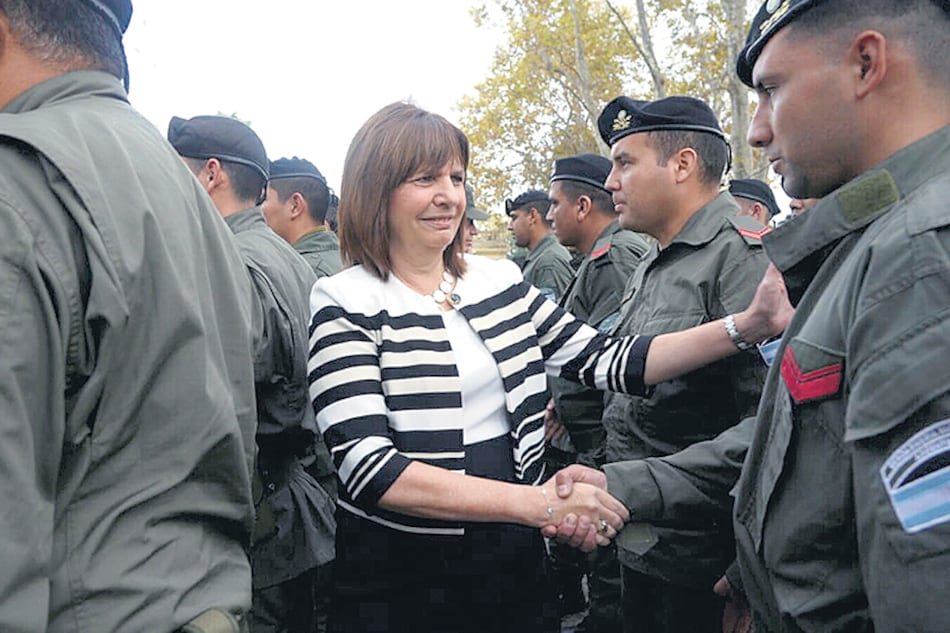 Patricia Bullrich, la ministra de Seguridad, beneficiada con el nuevo reparto de fondos.