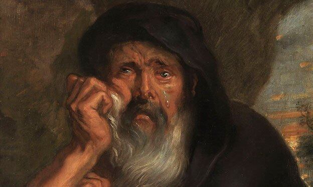 Heráclito, el padre de la dialéctica, pintado por Rubens.