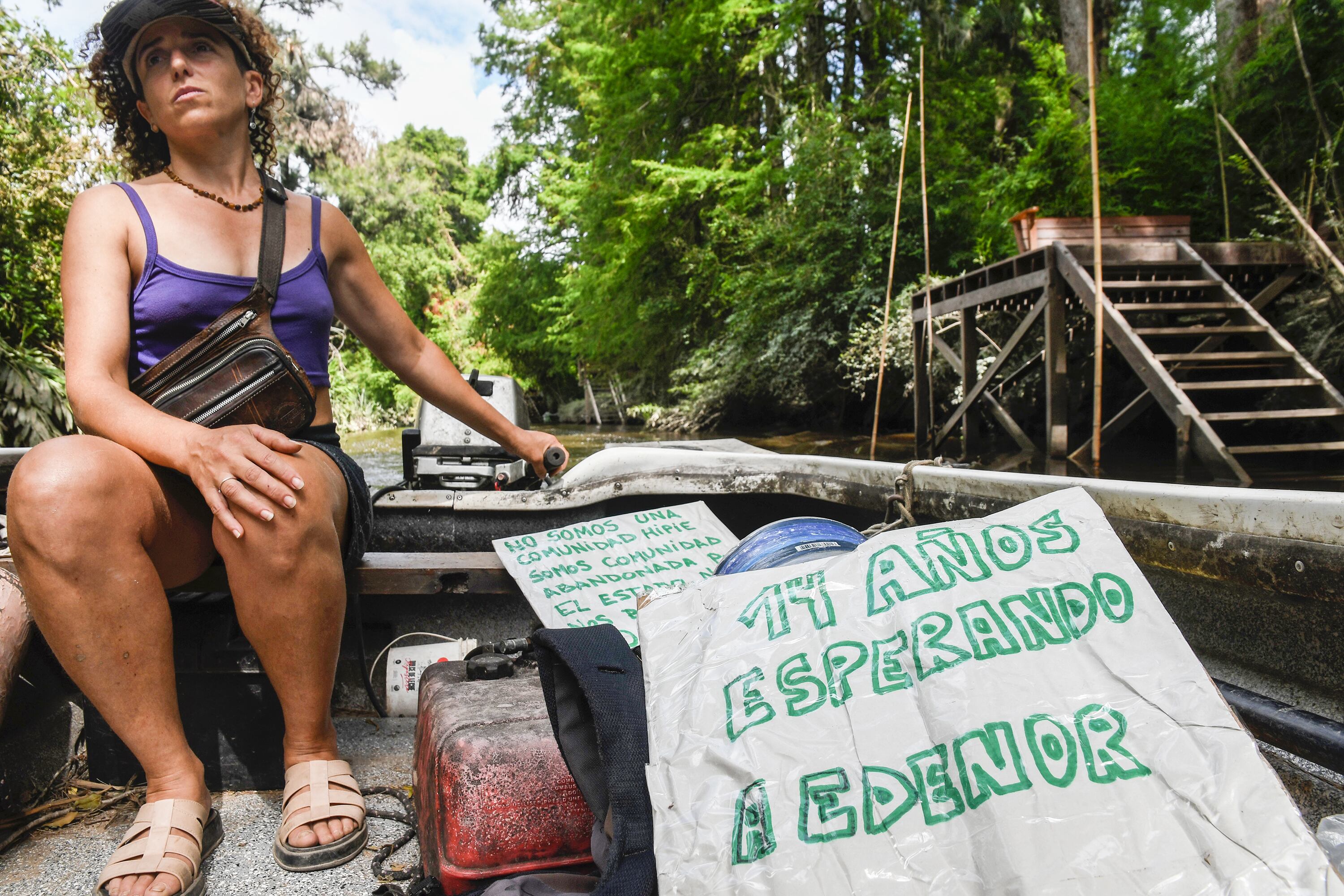 Los habitantes del Delta no tienen agua ni luz desde hace 30 días.