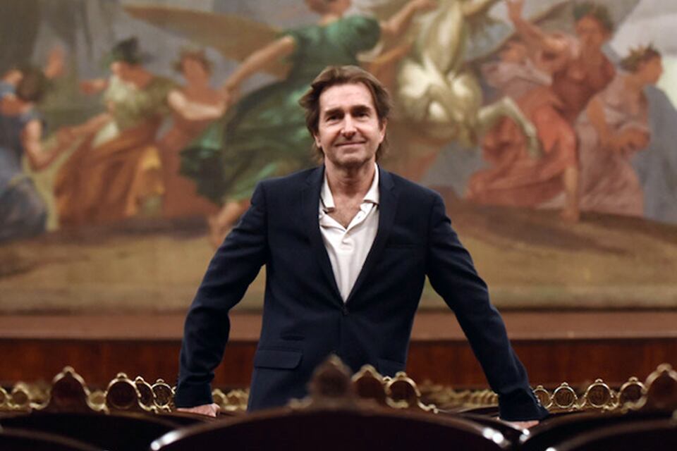 Guido Martínez Carbonell, presidente de la comisión directiva del teatro.