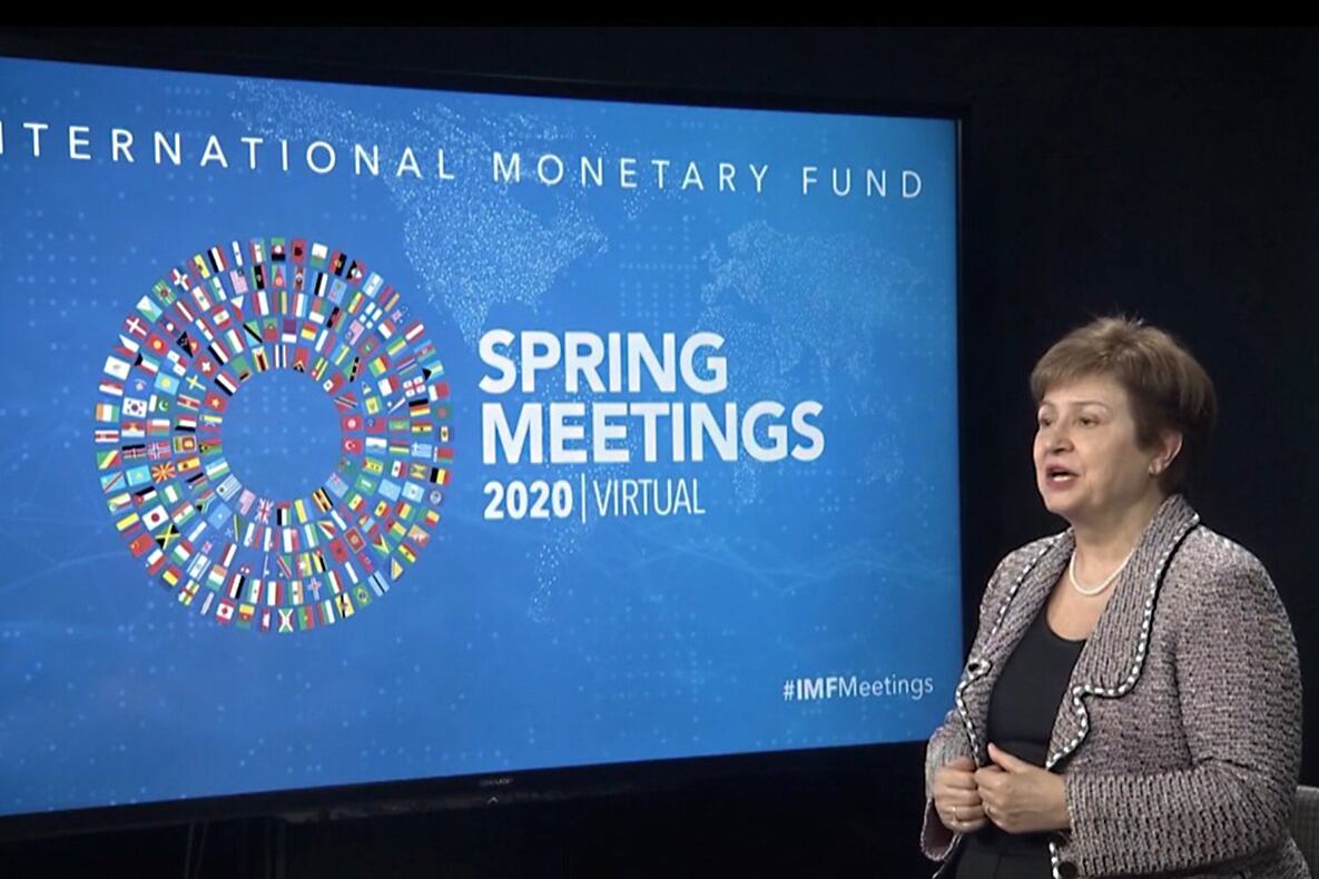 La titular del Fondo prometio ampliar los DEG, lo que permitiría el ingreso de fondos frescos al país.