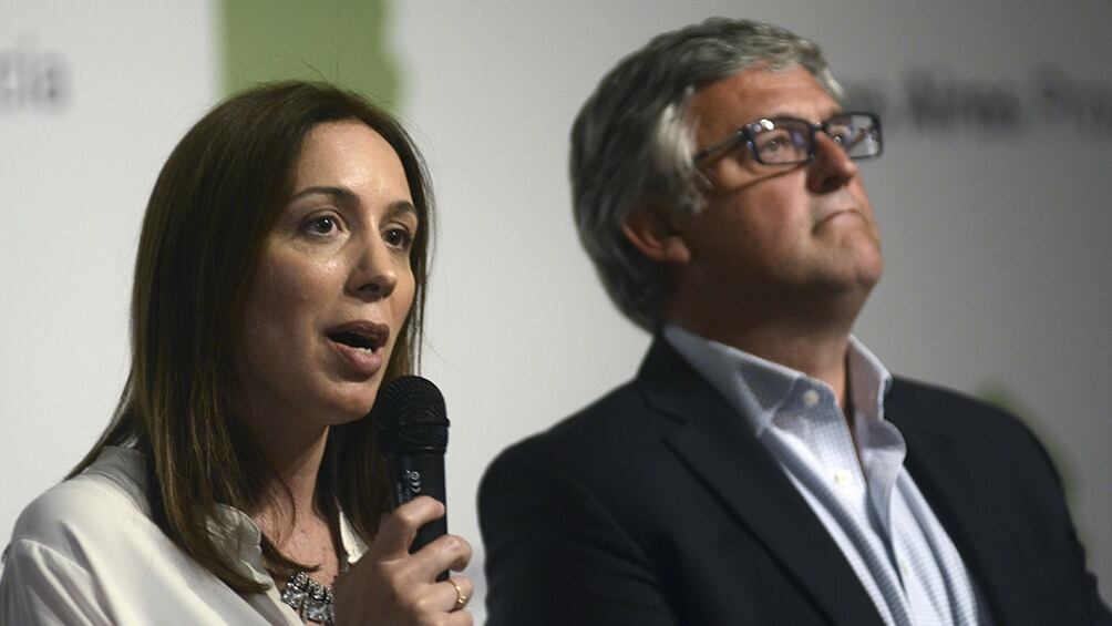 Vidal con su ministro de Trabajo Marcelo Villegas, el que añoraba la Gestapo.