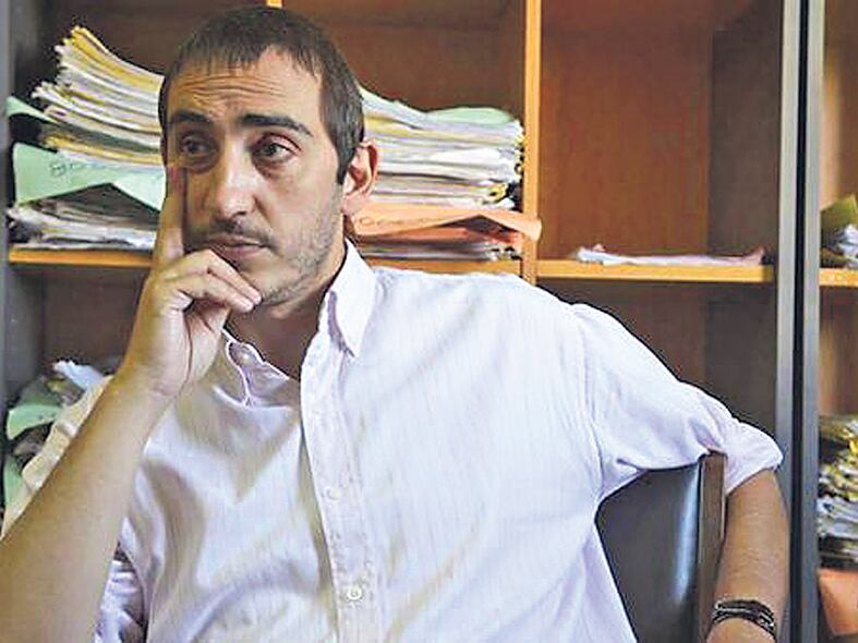 Fabricio Sidoti, fiscal que recibió la denuncia de Ayelén y ordenó hacerle un peritaje psiquiátrico.