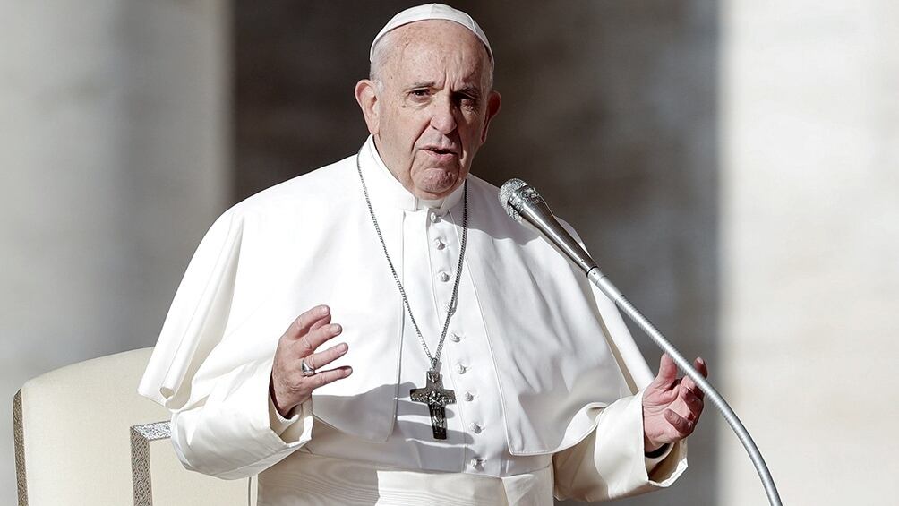 El Papa mencionó a los incendios de la Argentina en su misa dominical.