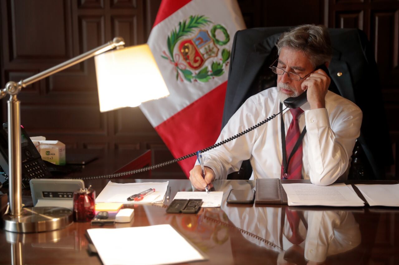 Foto: Twitter Francisco Sagasti