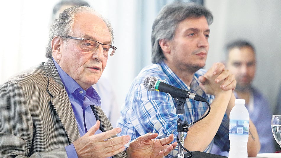 Heller y Kirchner encabezaron un acto que convocó a numerosos dirigentes políticos y gremiales.