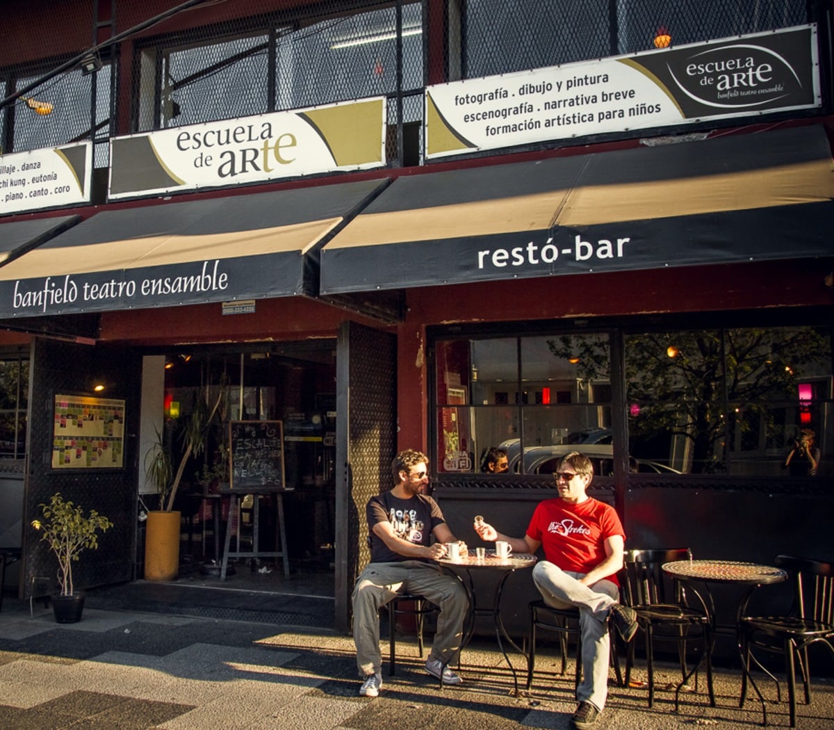 La sede de la Compañía Banfield Teatro Ensamble, centro cultural del sur bonaerense.