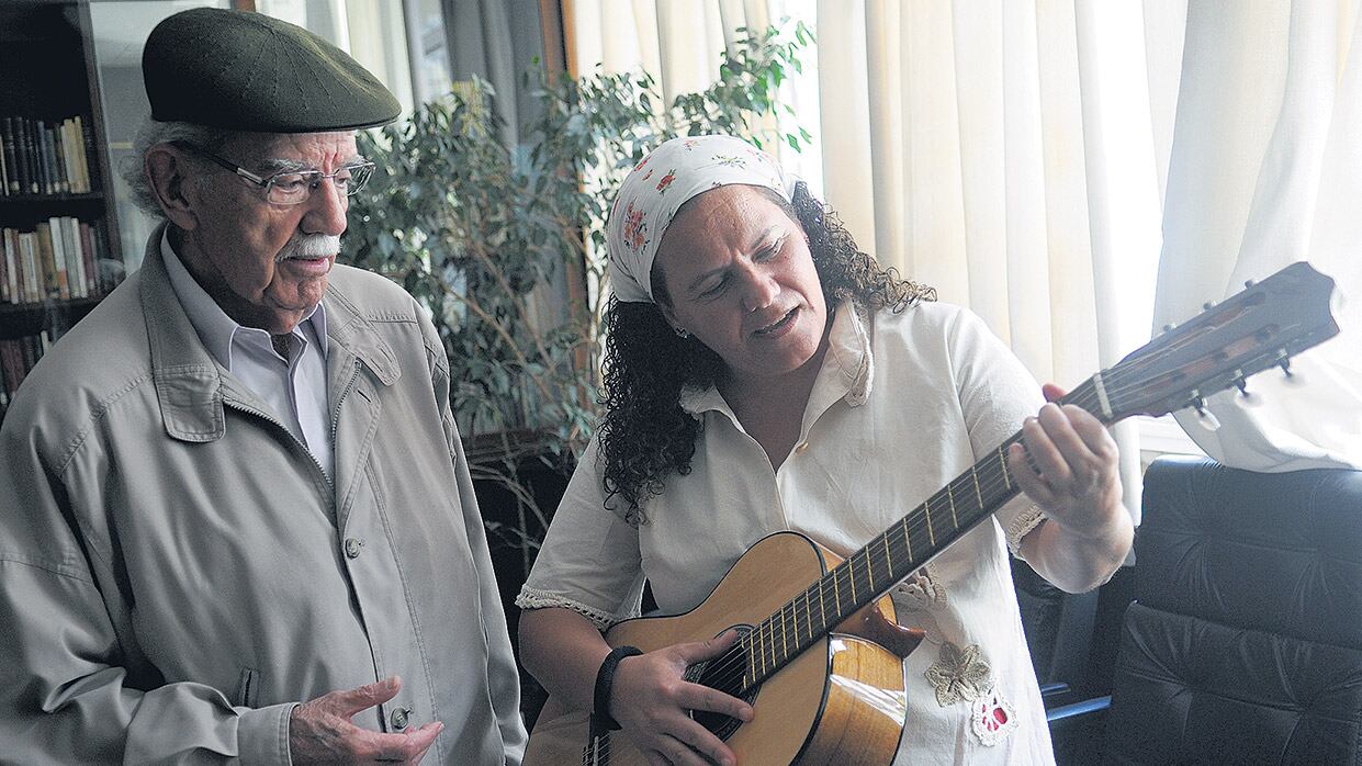 Ramón Navarro y Silvia Majul. La historia de un documental que tuvo un proceso de tres años.