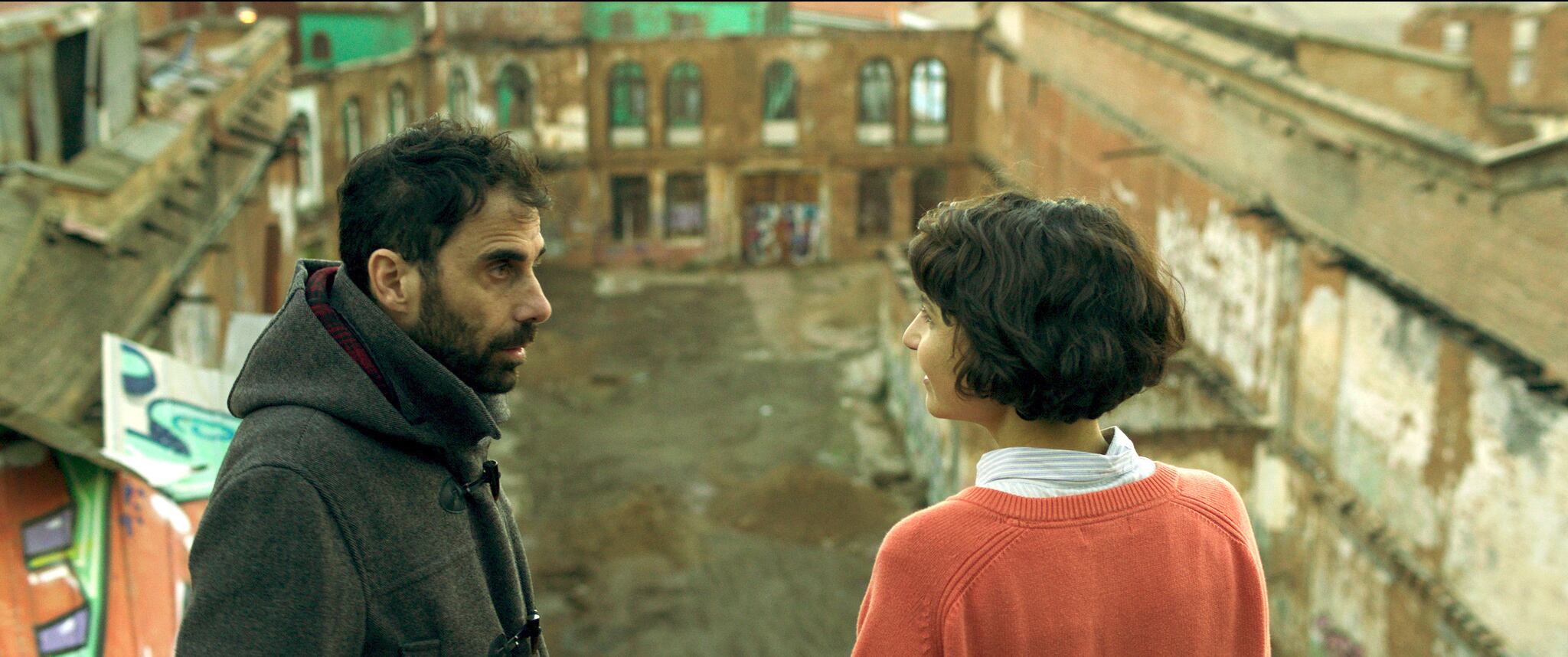 Esteban Menis y Manuela Martelli, en Valparaíso. 