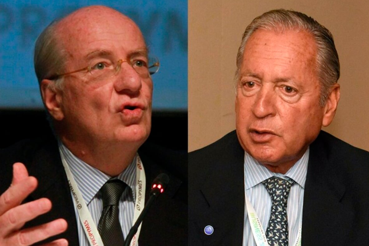 Paolo Rocca, CEO de Techint, y Daniel Funes de Rioja, titular de la UIA.
