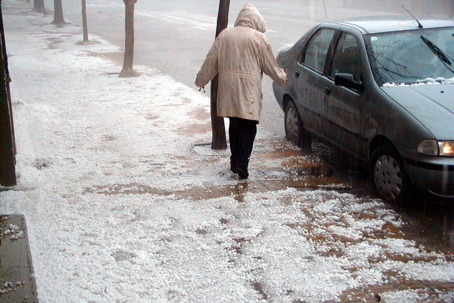 Granizo San Nicolás-20/09/2025