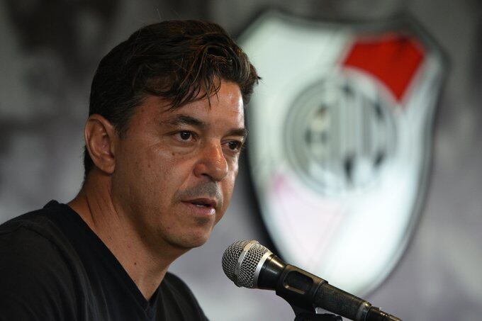 Marcelo Gallardo quiere seguir festejando títulos en River.