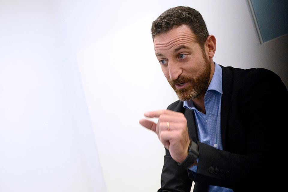 El ministro de Trabajo de la provincia Roberto Sukerman. 