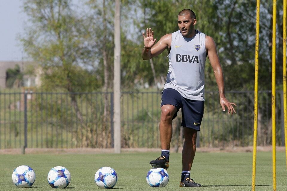 Ramón Ábila, 83 partidos (48 como titular) y 36 goles con la camiseta de Boca