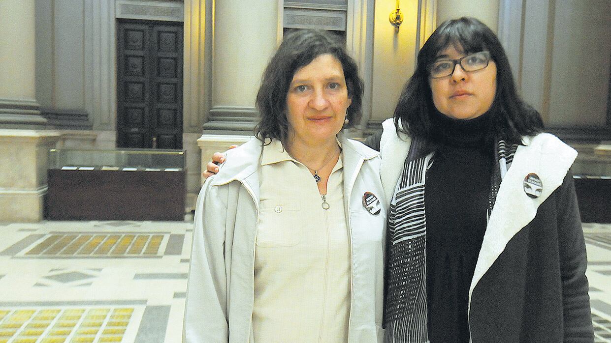 Alejandra Glik y María Alaniz.