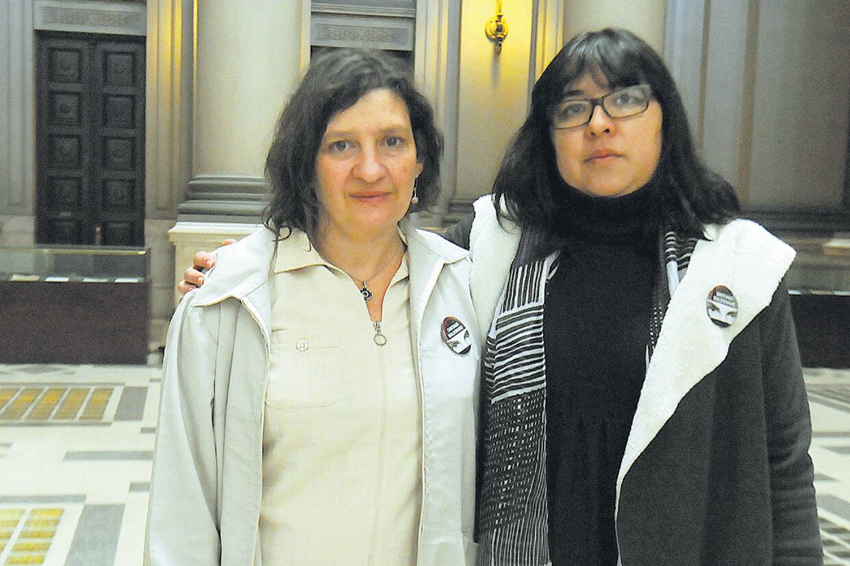 Alejandra Glik y María Alaniz.
