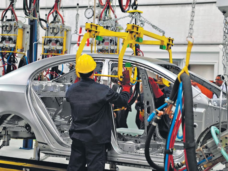 La industria automotriz utilizó apenas el 30,7 por ciento de la capacidad instalada de producción.