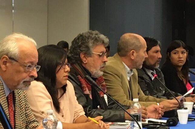 En la audiencia denominada "Represión en Jujuy" se denunció persecución contra cualquier forma de protesta.