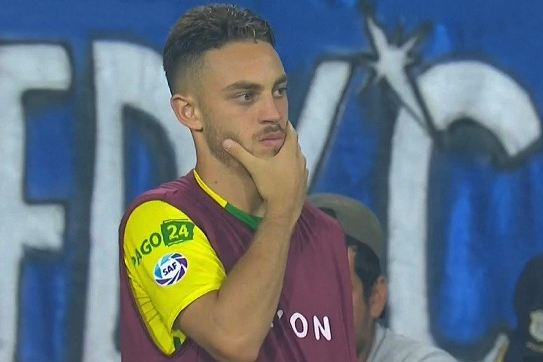 Nahuel Gallardo fue al banco en el triunfo de Defensa sobre Central.