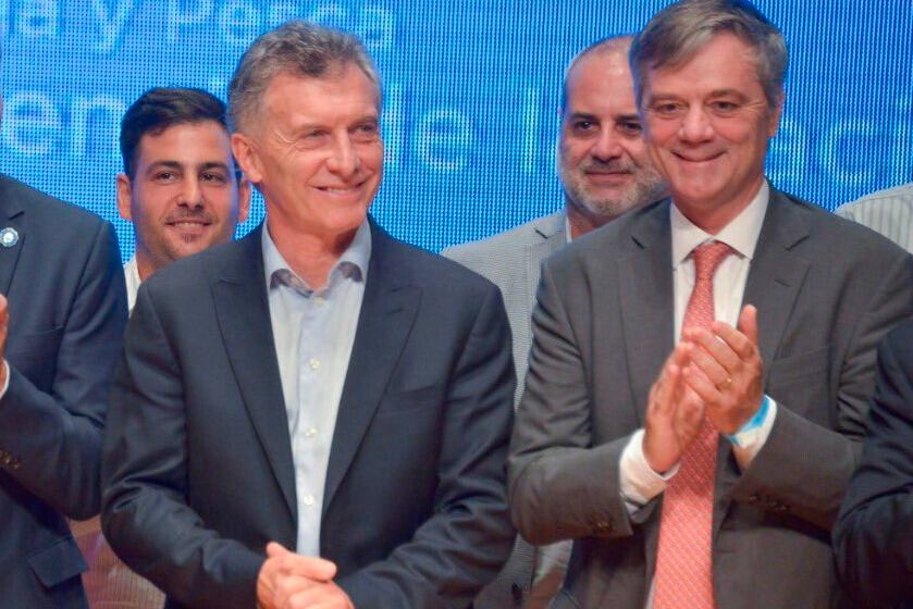 Macri junto a Del Solar, cuando éste era funcionario de su gobierno