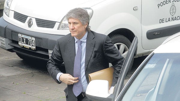 Las imágenes de la detención de Boudou fueron filtradas a los medios pero no entraron en la causa.