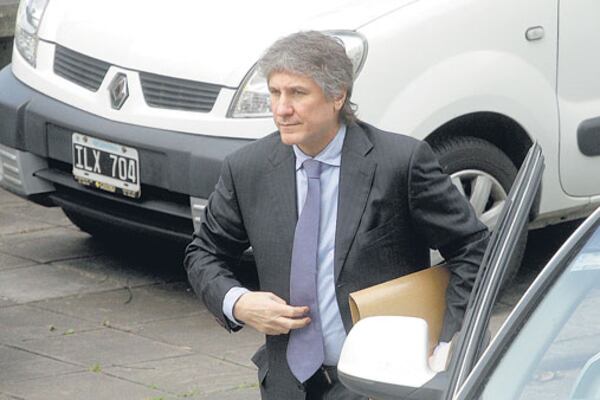 Las imágenes de la detención de Boudou fueron filtradas a los medios pero no entraron en la causa.
