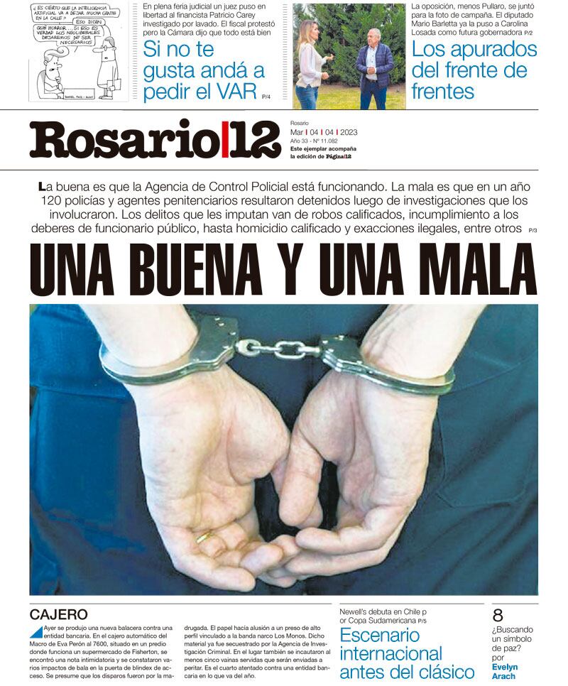 UNA BUENA Y UNA MALA - 03/04/2023