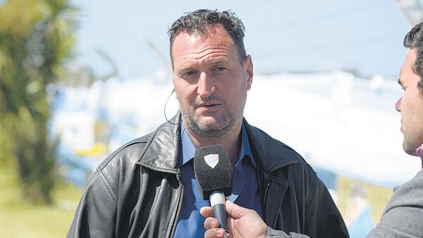 Luis Tagliapietra, padre de un tripulante del submarino perdido.