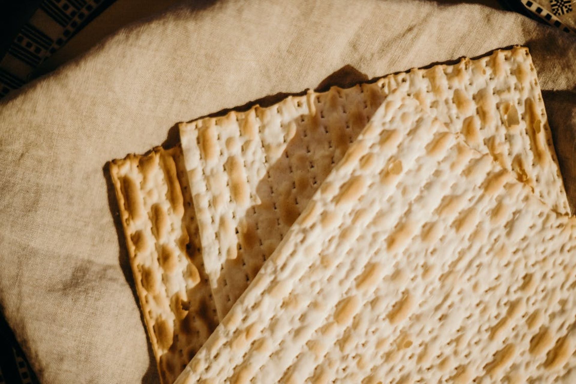 Matzá, comida tradicional de las Pascuas Judías