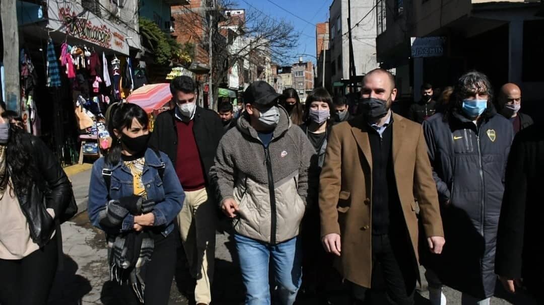 Martín Guzmán habló con referentes sociales de la economía popular y la coyuntura urgente.