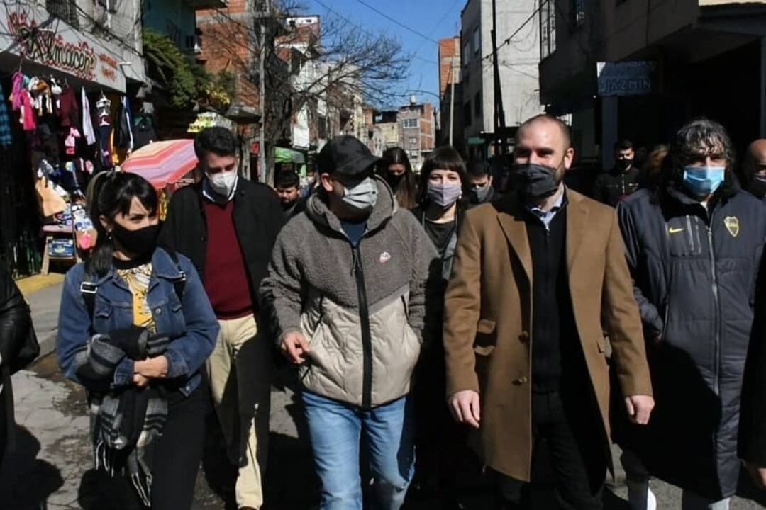 Martín Guzmán habló con referentes sociales de la economía popular y la coyuntura urgente.