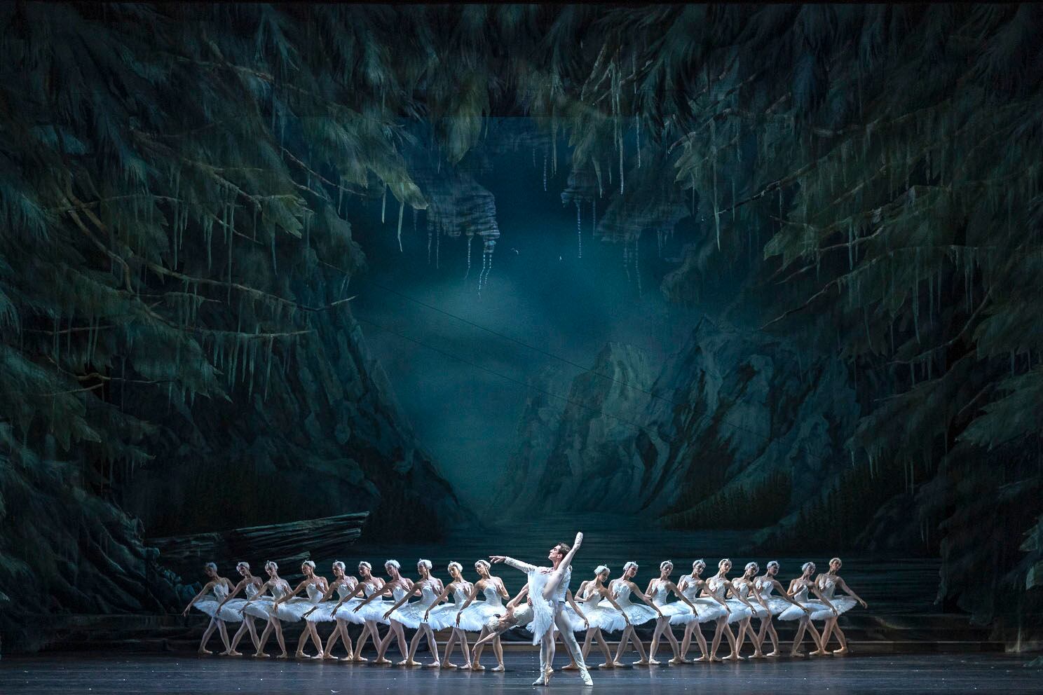 La función de "El lago de los cisnes" terminó con una rotunda protesta.